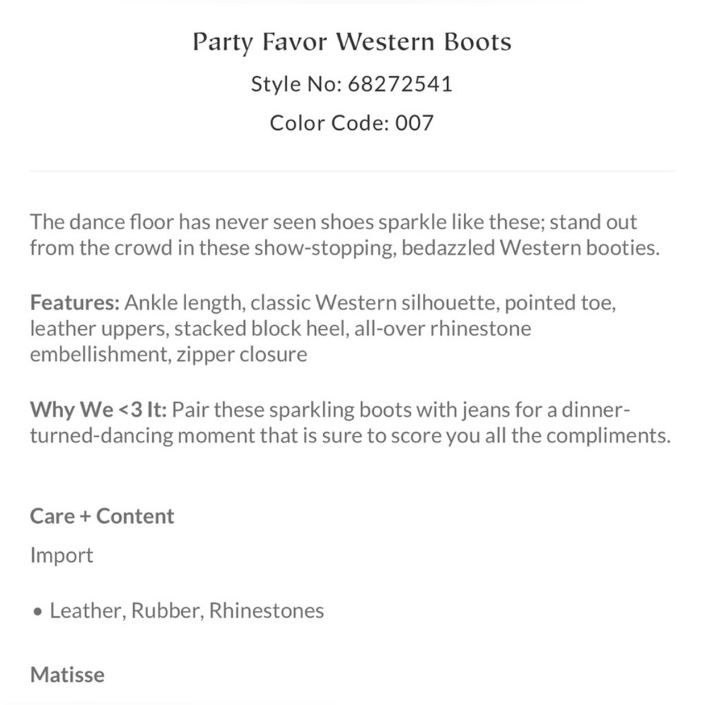Free People Party Favor Western Boots - Picture 5 of 6